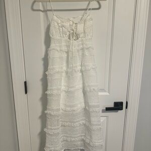 For Love And Lemons Ivory Lace Dress